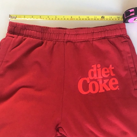 Blogger’s fave Stoney Clover Lane Diet Coke red sweatpants jogger pants - Picture 7 of 16